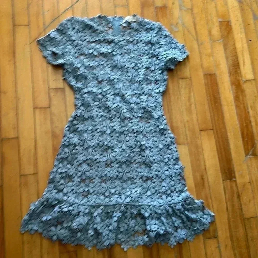 Michael  kors crochet 3D‎ flowers dress
